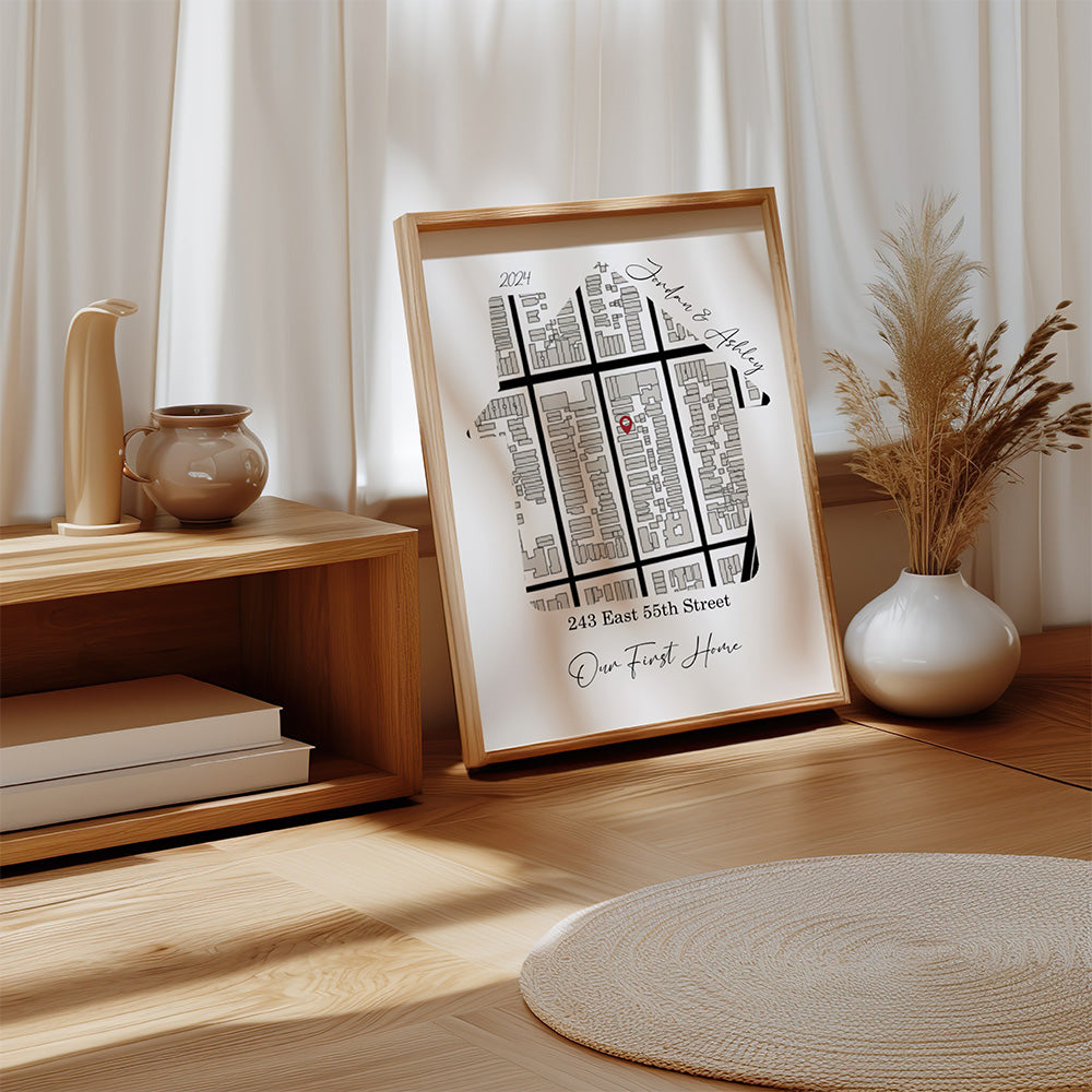 Custom Map of Your Home