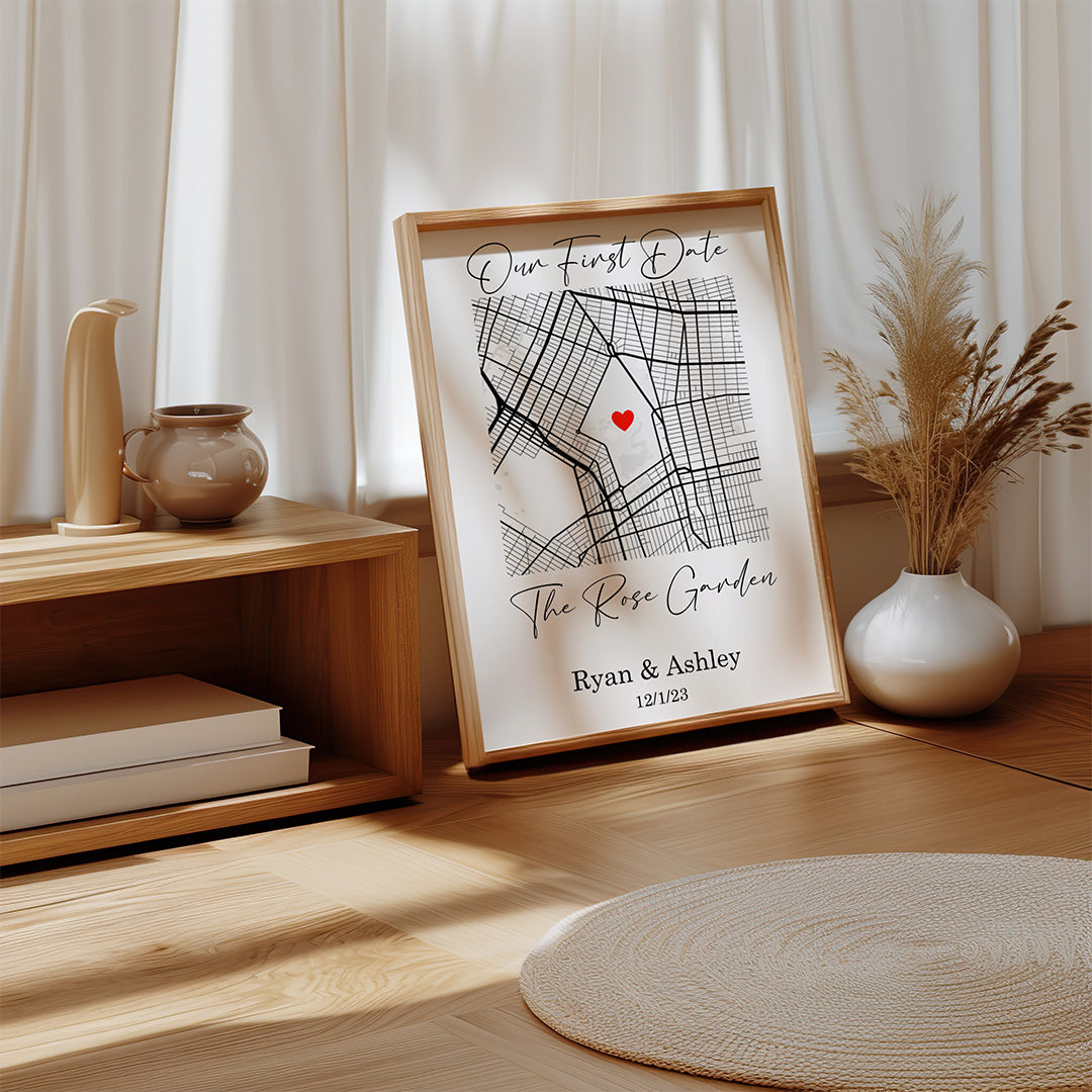 Custom Map of Your Occasion