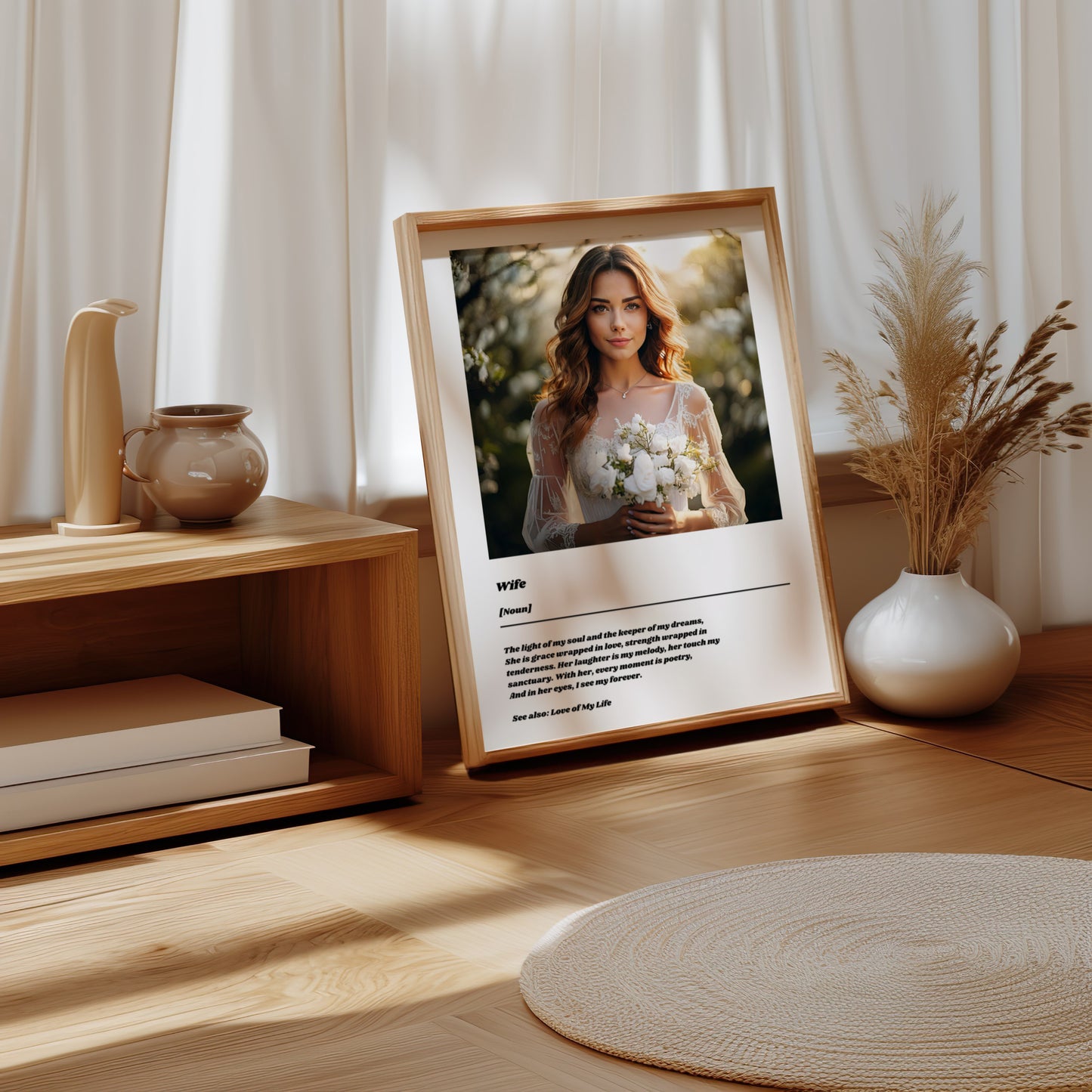 Custom Wife Definition Poster
