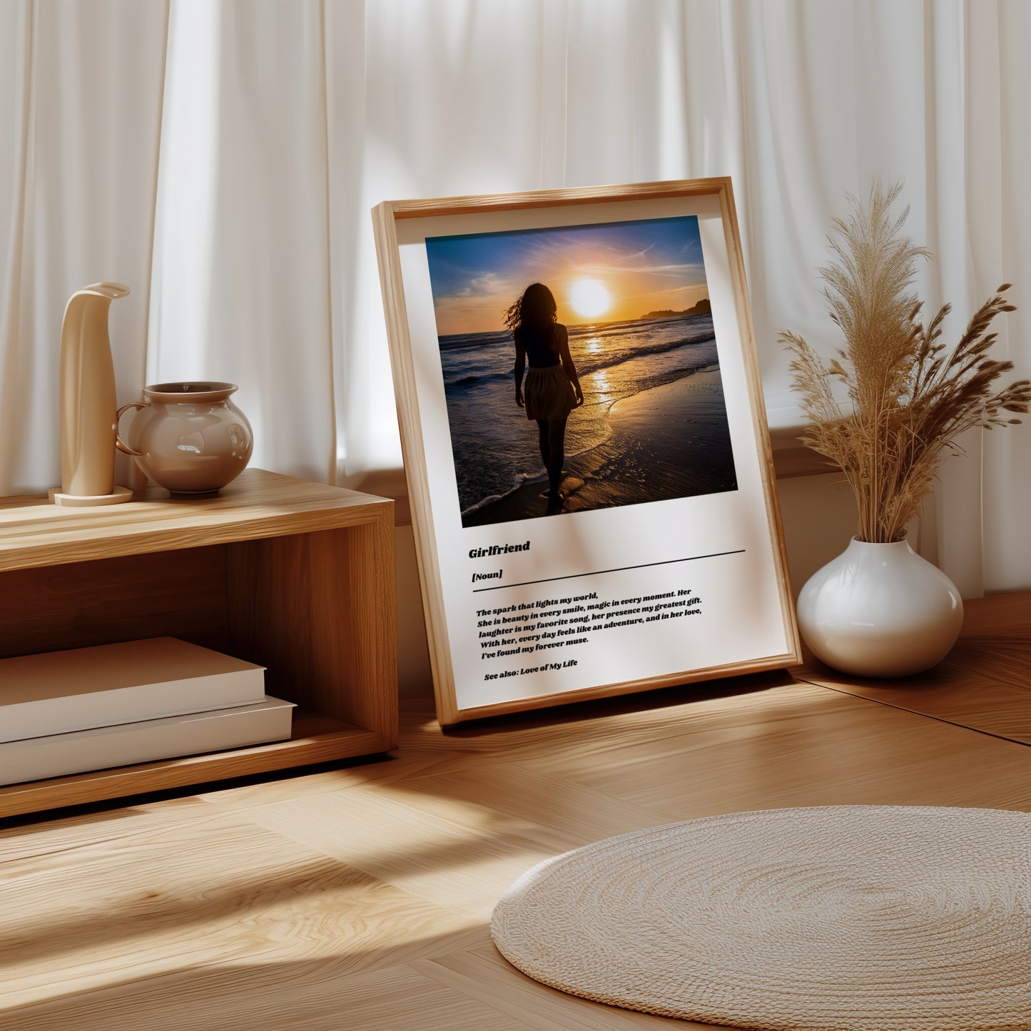 Custom Girlfriend Definition Poster