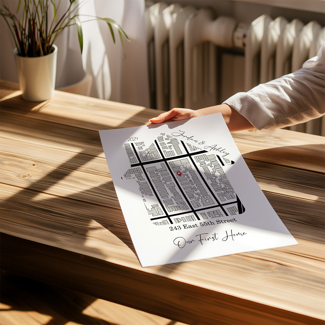 Custom Map of Your Home