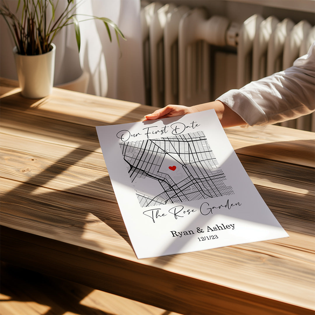 Custom Map of Your Occasion