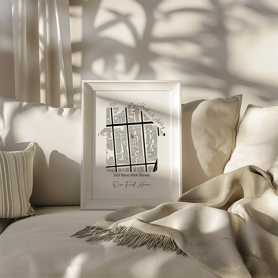 Custom Map of Your Home