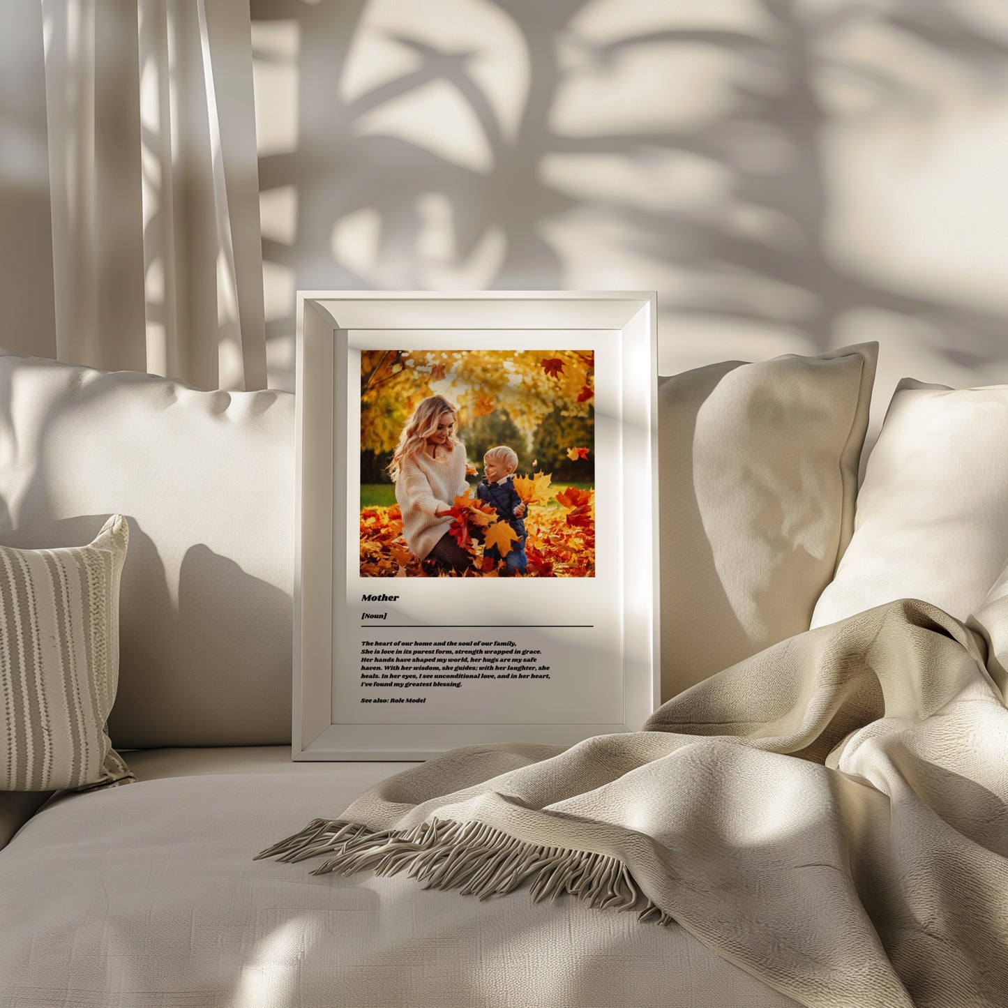 Custom Mom Definition Poster