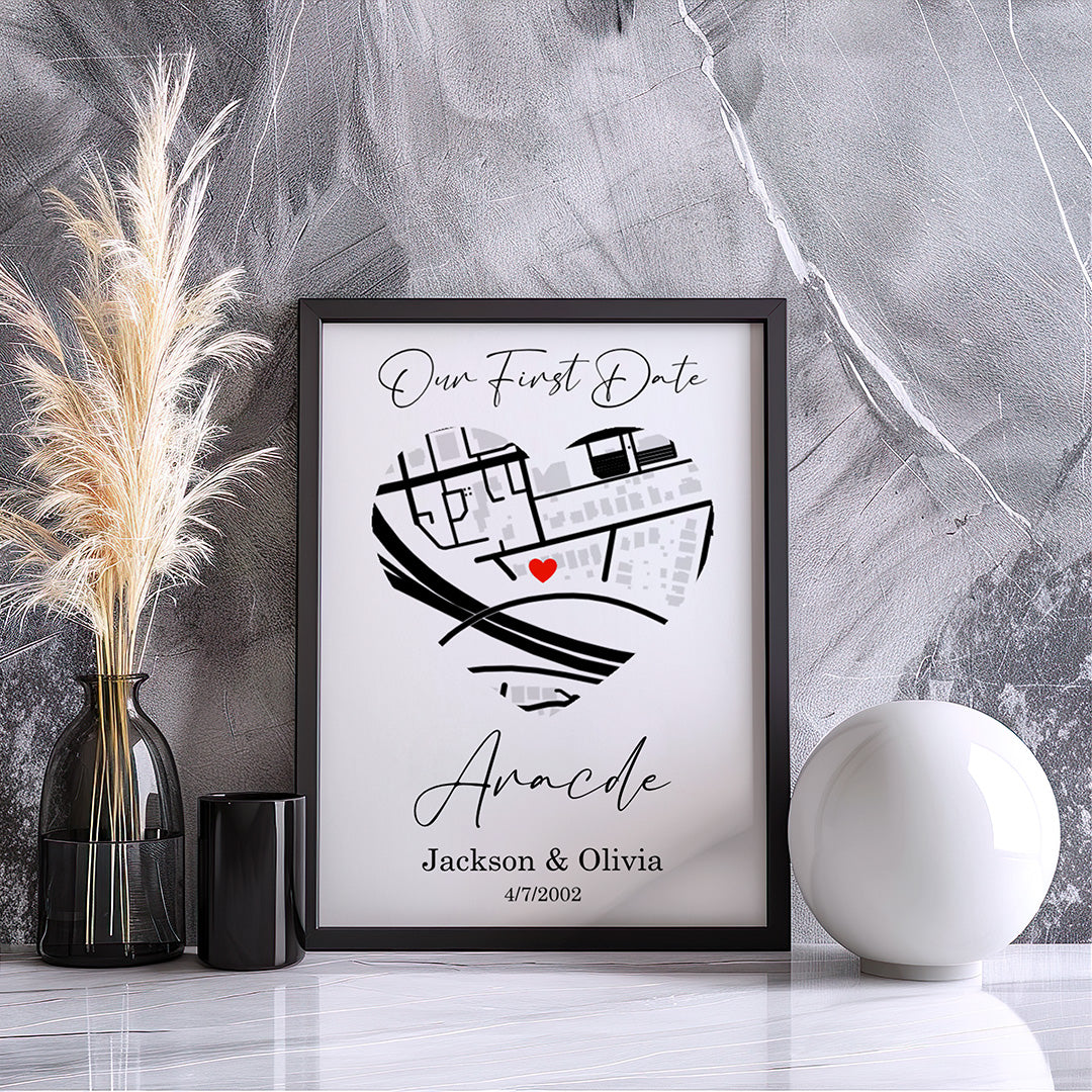 Where Love Began – Your Story on a Map