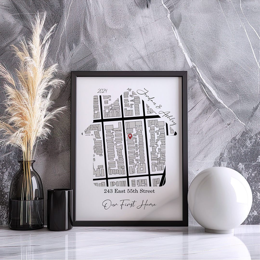 Custom Map of Your Home